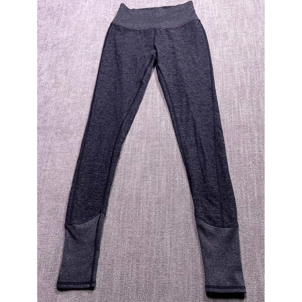 Alo Yoga Alosoft Lounge Leggings Womens XS Heather Gray Stretch High Waist